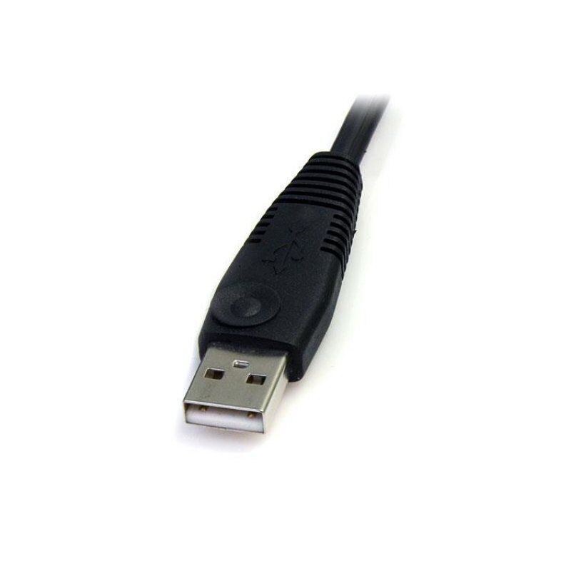 StarTech.com 1,8m 4-in-1 USB DisplayPort KVM-Switch Kabel mit Audio und Mikrofon - Video- / USB- / Audio-Kabel - 1.8 m