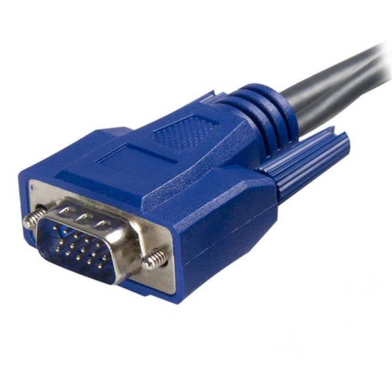 CABLE KVM ULTRAFIN 2 EN 1 USB VGA -1 8 M