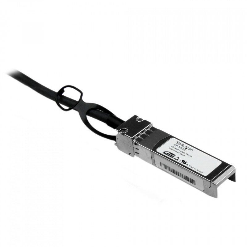 StarTech.com Cisco SFP-H10GB-CU1M Compatible 1m 10G SFP+ to SFP+ Direct Attach Cable Twinax - 10GbE SFP+ Copper DAC 10 G