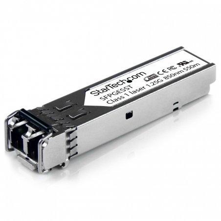 StarTech.com Cisco SFP-GE-S Compatible SFP Module - 1000BASE-SX - 1GbE Multimode Fiber MMF Optic Transceiver - 1GE Gigab