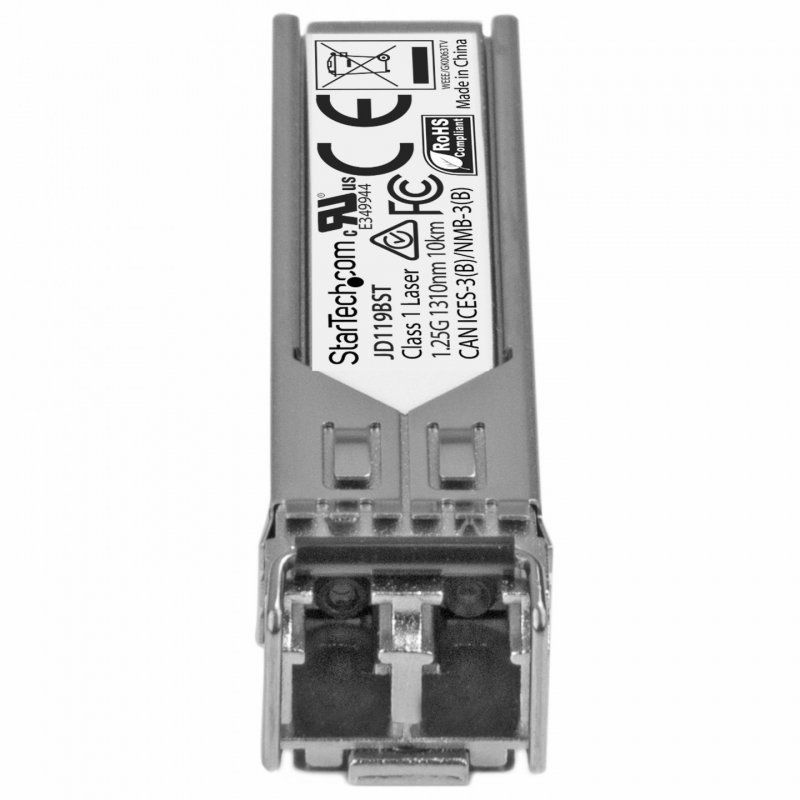 SFP A FIBRE OPTIQUE GIGABIT - COMPATIBLE HP JD119B - 10 KM