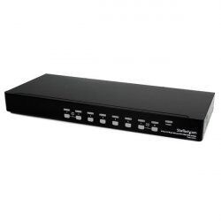 COMMUTATEUR KVM USB DVI 8 PORTS A MONTAGE EN RACK 1U