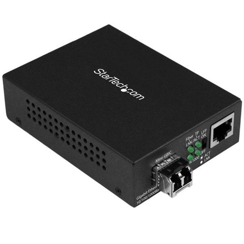 CONVERTISSEUR DE MEDIA GBE FIBRE OPTIQUE 850NM MM LC