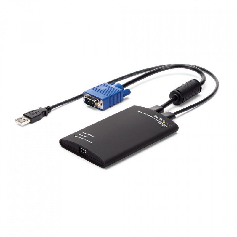StarTech.com Tragbarer KVM Konsolen auf USB 2.0 Laptop Adapter - KVM-Switch - 1 Anschlüsse