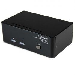 COMMUTATEUR KVM DOUBLE DVI USB - 2 PORTS
