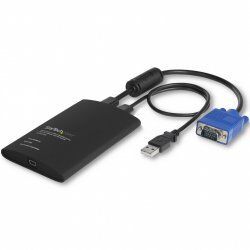 PORTABLE KVM CONSOLE - VGA USB CRASH CART ADAPTER