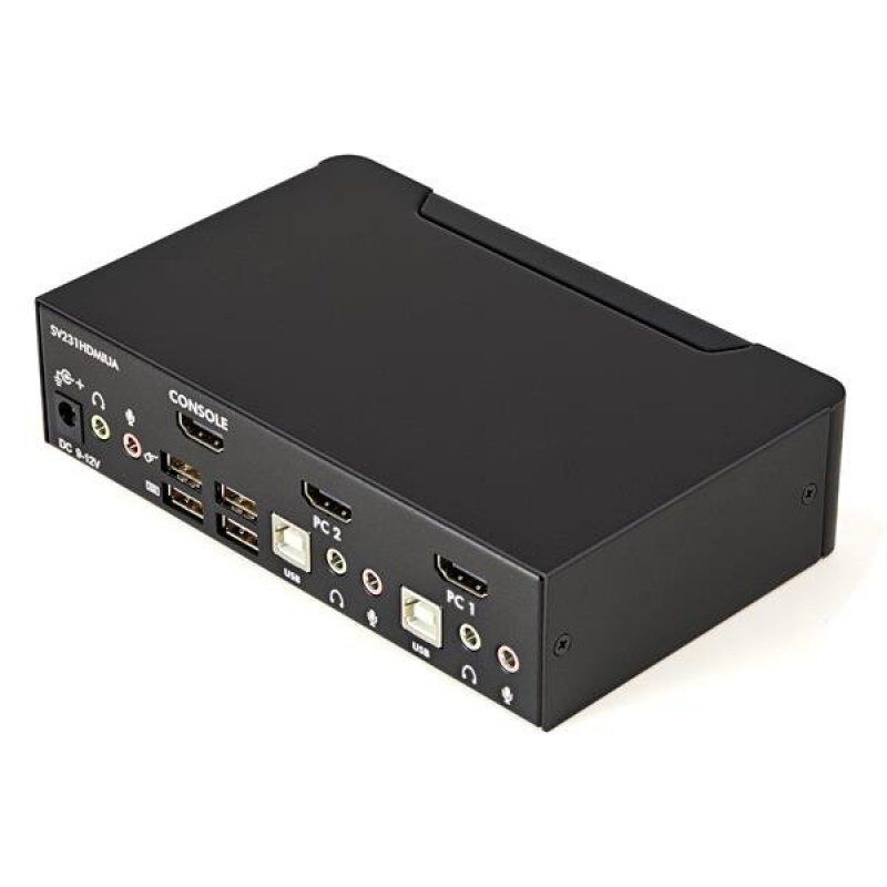 COMMUTATEUR KVM USB HDMI AVEC AUDIO - 2 PORTS