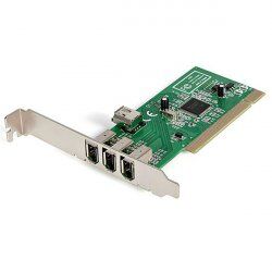CARTE ADAPTATEUR PCI VERS 4 PORTS FIREWIRE400 1394A