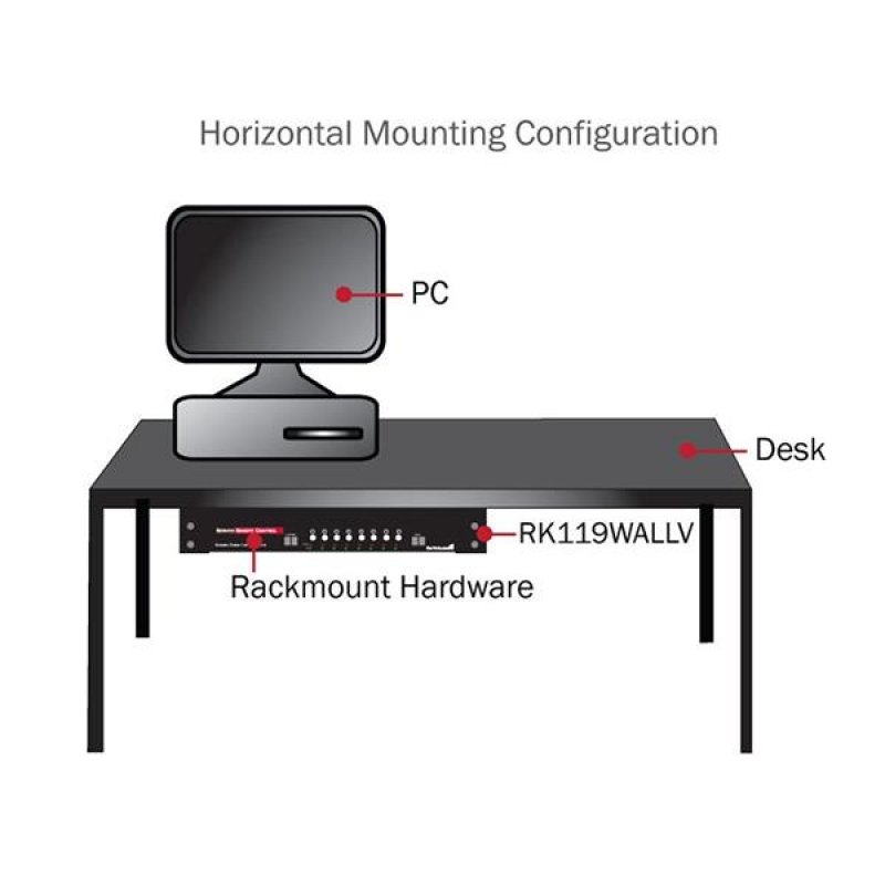 4U 19IN STEEL VERTICAL RACK AND WALL MOUNTABLE SERVER RACK