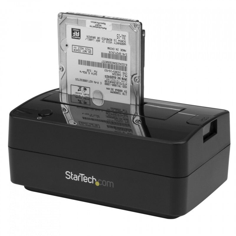 StarTech.com Single Bay USB 3.1 / eSATA to SATA Hard Drive Docking Station, USB 3.1 (10 Gbps) Hard Drive Dock, External 