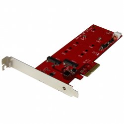 CARTE CONTROLEUR PCI EXPRESS POUR 2 SSD M.2 NGFF SATA 6 GB/S