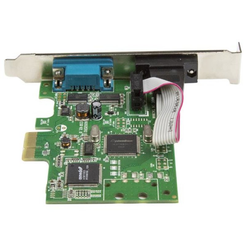 CARTE PCI EXPRESS A 2 PORTS SERIE DB9 RS232 - UART 16C1050