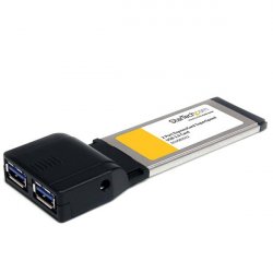 CARTE ADAPTATEUR EXPRESSCARD VERS 2 PORTS USB 3.0 AVEC UASP