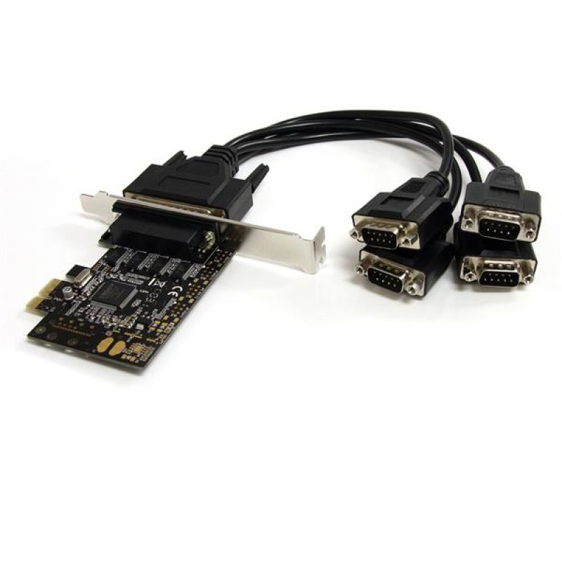 .com Carte PCI Express avec 4 ports RS232