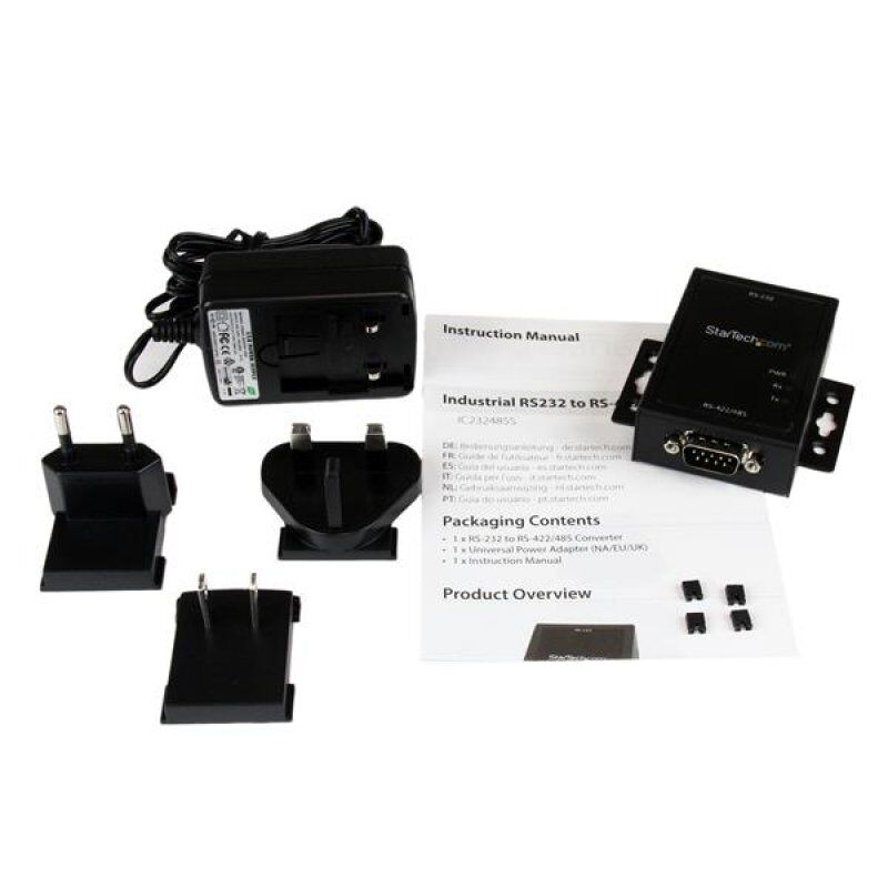 CONVERTISSEUR INDUST D INTERFAC RS232 VS RS422/485 PROTEC ESD 15KV