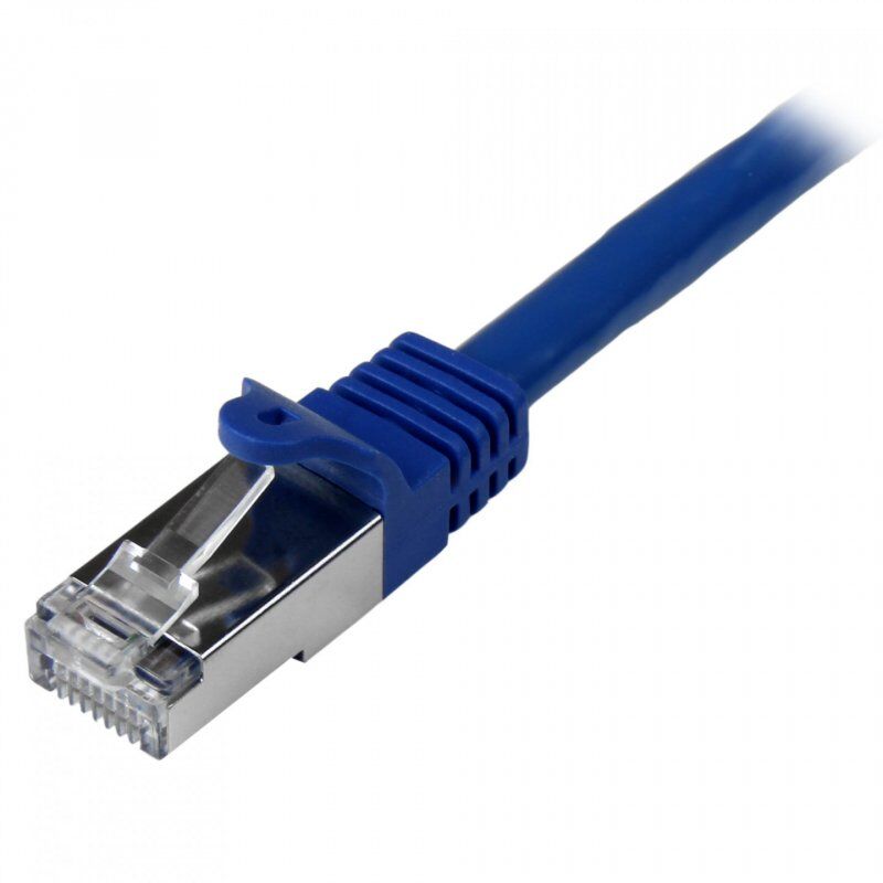 CABLE RESEAU CAT6 SFTP SANS CROCHET DE 5 M - M/M - BLEU