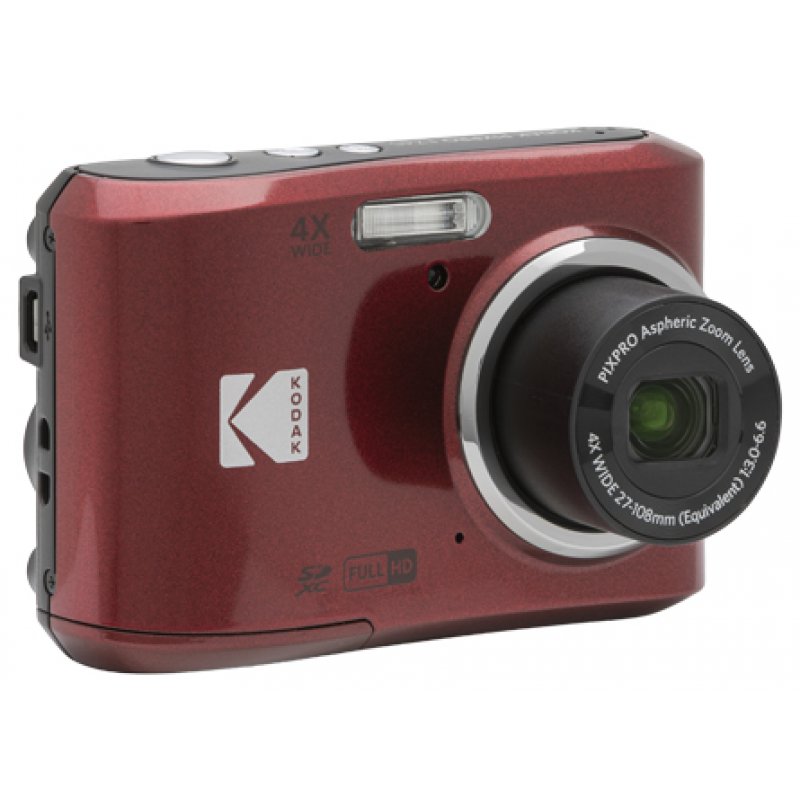 Kodak PIXPRO FZ45 1/2.3" Compact camera 16 MP CMOS 4608 x 3456 pixels Red