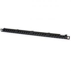 StarTech.com Tableau de connexion Cat5e 0,5U 24 ports - Tableau de connexion RJ45 Ethernet Cat5e 110 à montage en rack