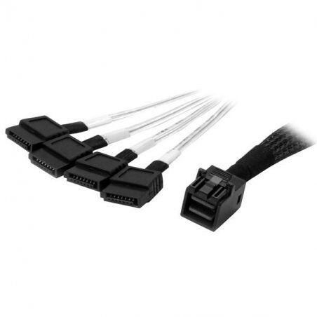 CABLE MINI SAS VERS SATA INTERNE 1 M - SFF-8643 4X SATA