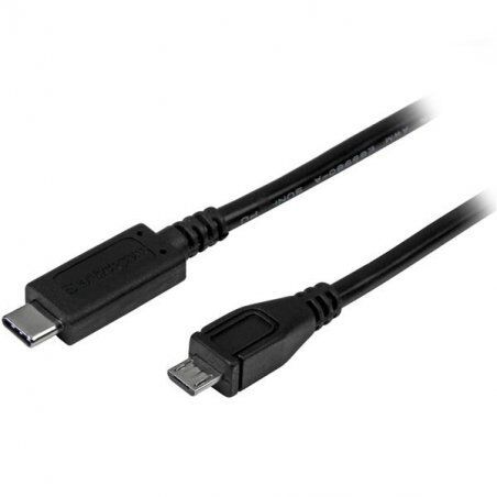 CABLE USB 2.0 USB-C VERS MICRO-B DE 1 M - M/M - NOIR