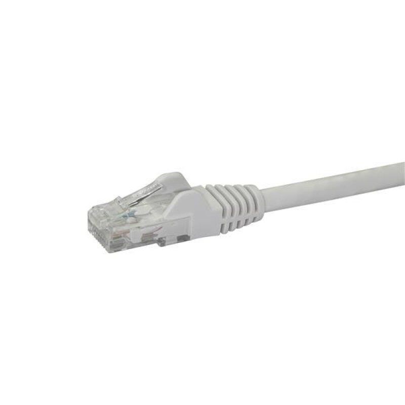 StarTech.com 7m CAT6 Ethernet Cable - White CAT 6 Gigabit Ethernet Wire -650MHz 100W PoE RJ45 UTP Network/Patch Cord Sna