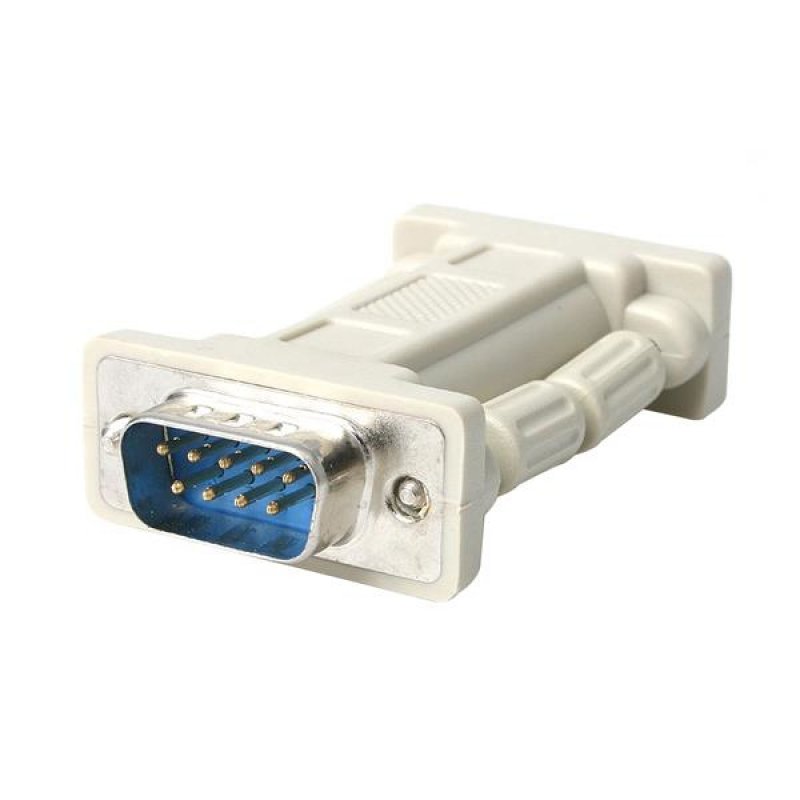 DB9 RS232 SERIAL NULL MODEM ADAPTER - M/F                    UK