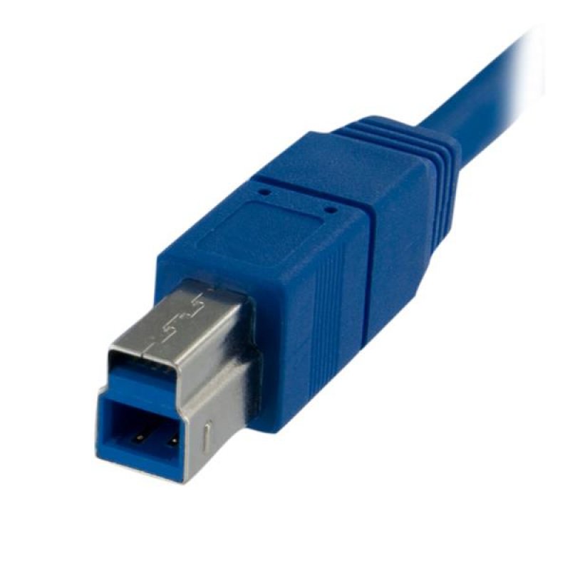 1M USB 3.0 A TO B CABLE - USB 3.0 CORD M/M - BACK