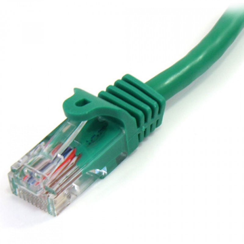 CABLE RESEAU CAT5E UTP SANS CROCHET DE 3M - M/M - VERT