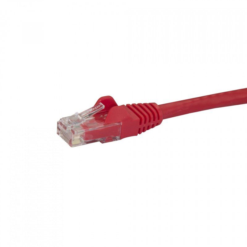 StarTech.com 50cm CAT6 Ethernet Cable - Red CAT 6 Gigabit Ethernet Wire -650MHz 100W PoE RJ45 UTP Network/Patch Cord Sna