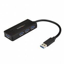 StarTech.com Hub USB 3.0 - Dock 4 Ports SuperSpeed 5Gbps avec Charge Rapide USB 3.2 Gen 1 Type-A pour PC Fixe/Portable -