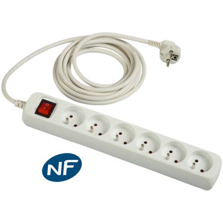 DLH DY-WU2911 power extension 1.5 m 6 AC outlet(s) Indoor White