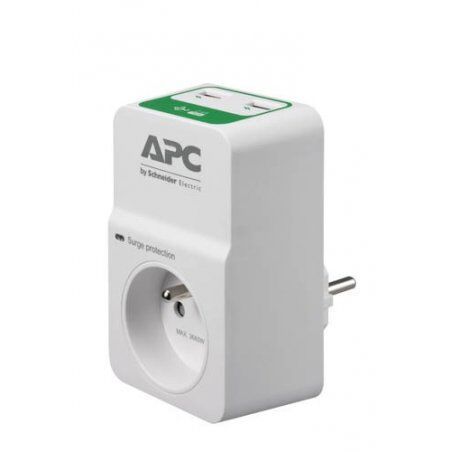 APC PM1WU2-FR protection surtension Blanc 1 sortie(s) CA 230 V
