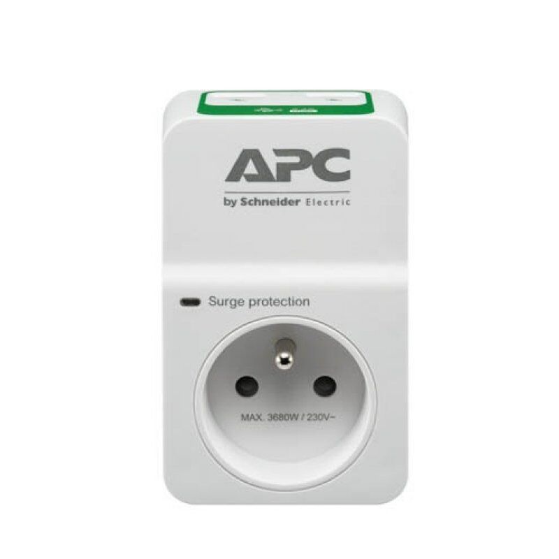 APC PM1WU2-FR protection surtension Blanc 1 sortie(s) CA 230 V