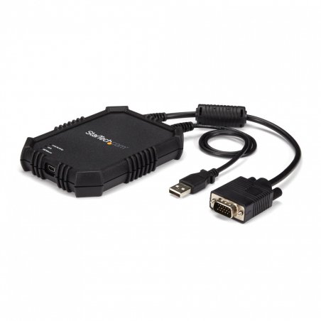 PORTABLE KVM CONSOLE VGA USB CRASH CART ADAPTER
