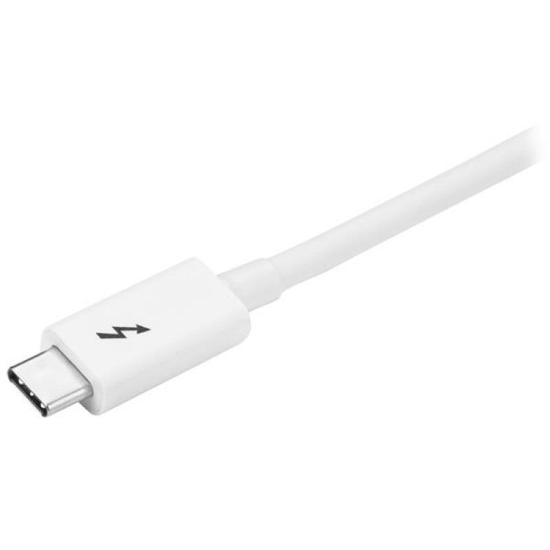 1M THUNDERBOLT 3 USB C CABLE 20GBPS - WHITE