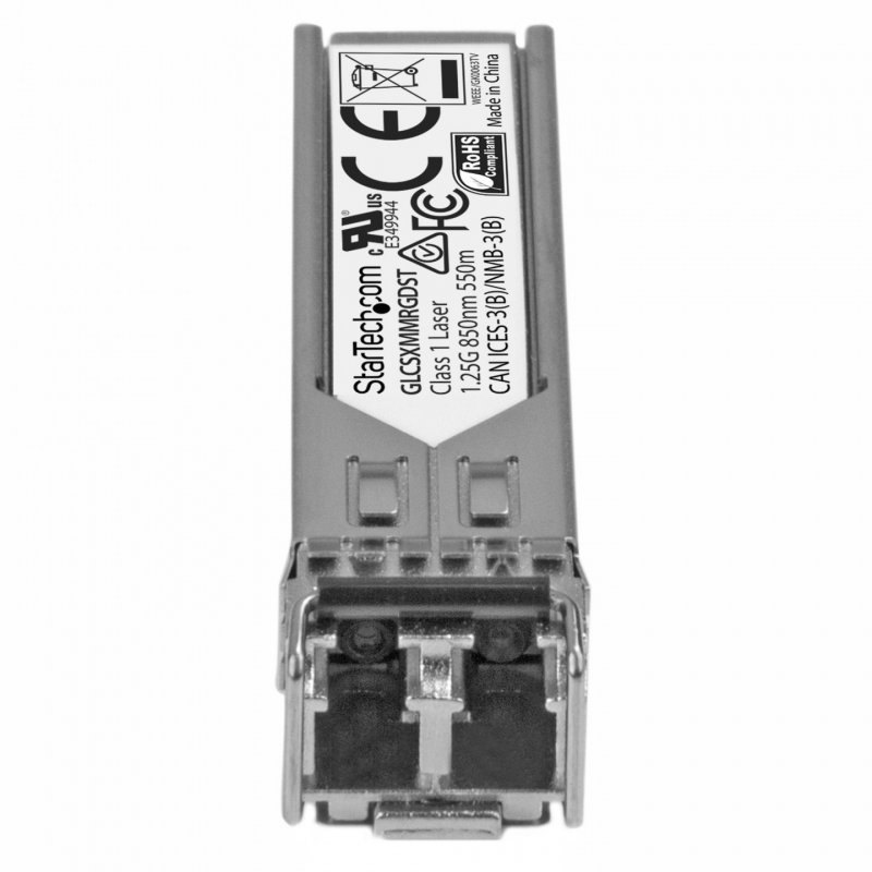 StarTech.com Cisco GLC-SX-MM-RGD kompatibel SFP - Gigabit Fiber 1000Base-SX SFP Transceiver Modul - MM LC - 550m - 850n