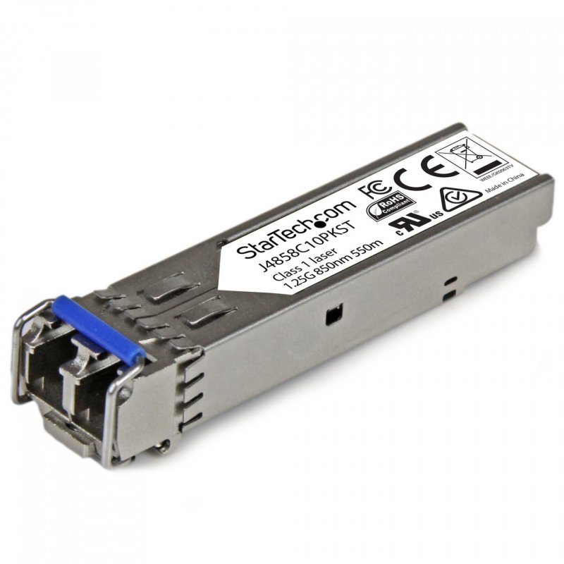 PAQUET DE 10 SFP FIBRE OPTIQUE GBE - COMPATIBLE HP J4858C