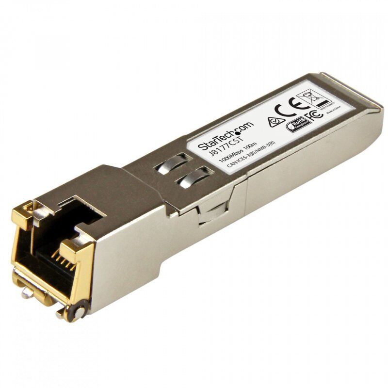 StarTech.com Gigabit RJ45 Kupfer SFP Transceiver Modul - HP J8177C kompatibel - 1000Base-T - Mini-GBIC SFP - SFP (Mini-