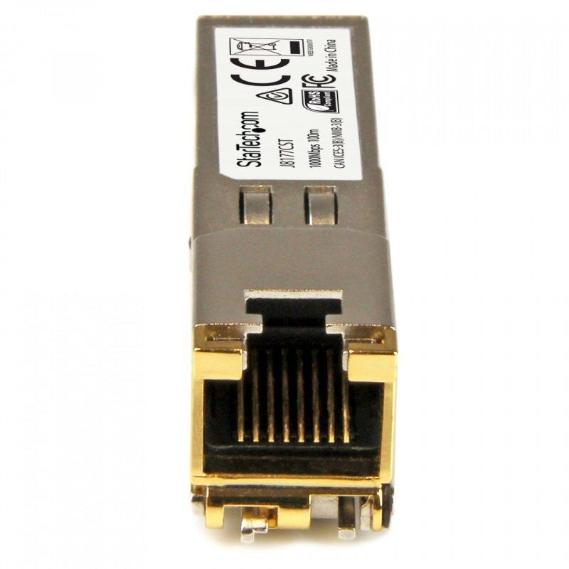 StarTech.com HP J8177C Compatible SFP Transceiver Module - 1000BASE-T~HPE J8177C Compatible SFP Module - 1000BASE-T - SF