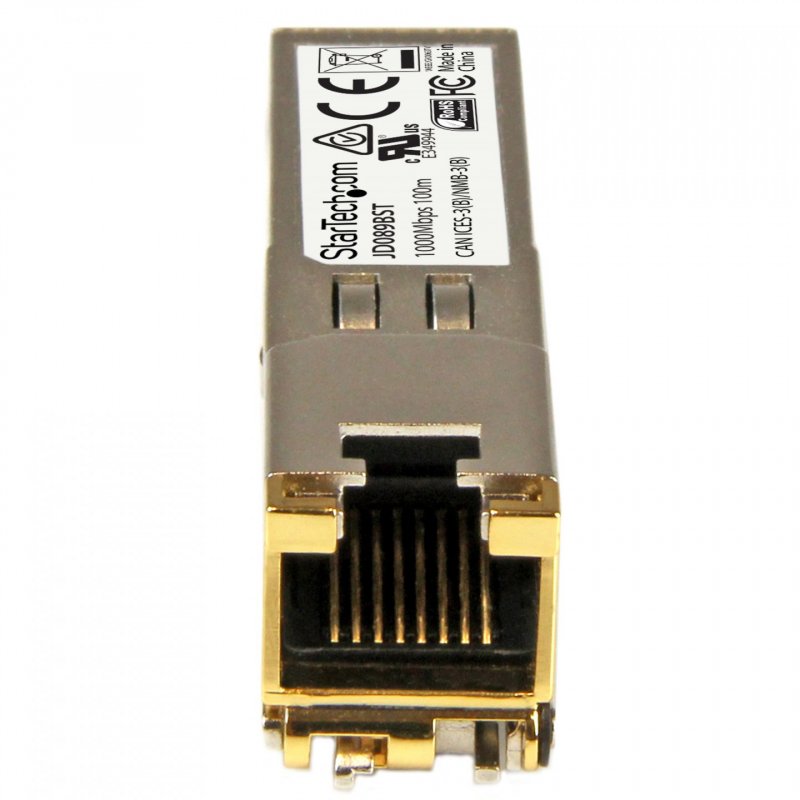 StarTech.com Module SFP GBIC compatible HPE JD089B - Transceiver Mini GBIC 10/100/1000BASE-TX