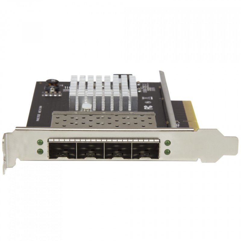 StarTech.com Quad Port 10G SFP+ Network Card - Intel XL710 Open SFP+ Converged Adapter - PCIe 10 Gigabit Ethernet Server