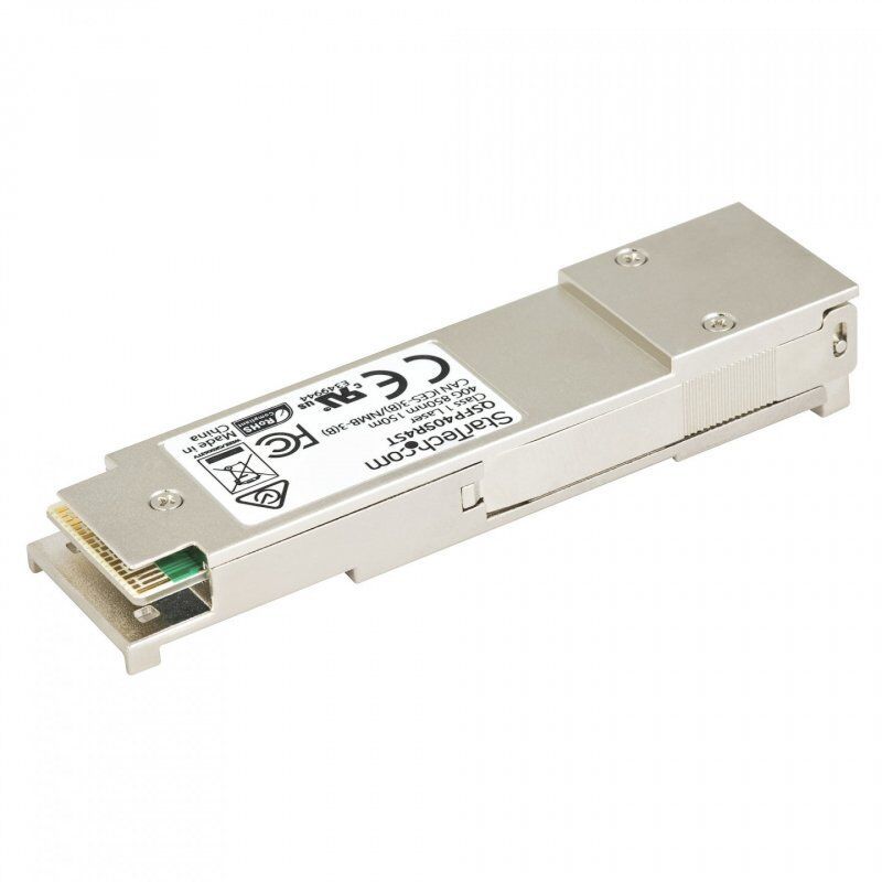 StarTech.com MSA Compliant QSFP+ Transceiver Module - 40GBASE-SR4~MSA Uncoded QSFP+ Module - 40GBASE-SR4 - 40GbE Multi M