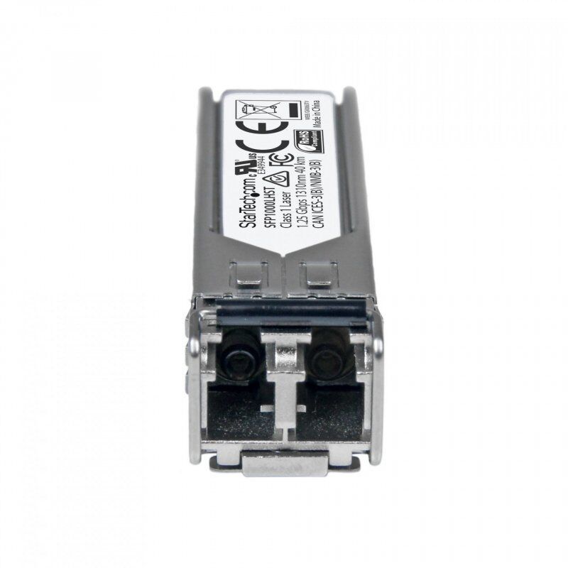 StarTech.com Module de transceiver SFP 1000BASE-LH à fibre optique Gigabit - Conforme aux normes MSA - Monomode LC - 40