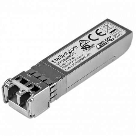 StarTech.com Module de transceiver SFP+ à fibre optique 10 Gigabit - Compatible Cisco SFP-10G-SR-S - Multimode LC avec 