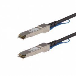 StarTech.com HPE JG326A Compatible 1m 40G QSFP+ to QSFP+ Direct Attach Cable Twinax - 40GbE QSFP+ Copper DAC 40 Gbps Low