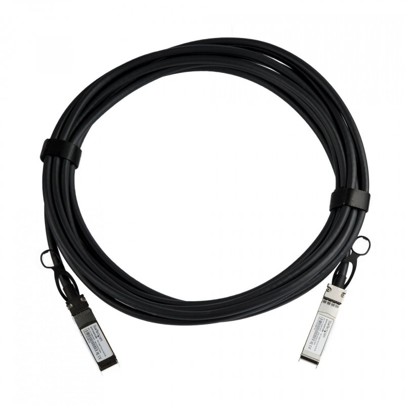 StarTech.com MSA Uncoded Compatible 5m 10G SFP+ to SFP+ Direct Attach Breakout Cable Twinax - 10 GbE SFP+ Copper DAC 10 