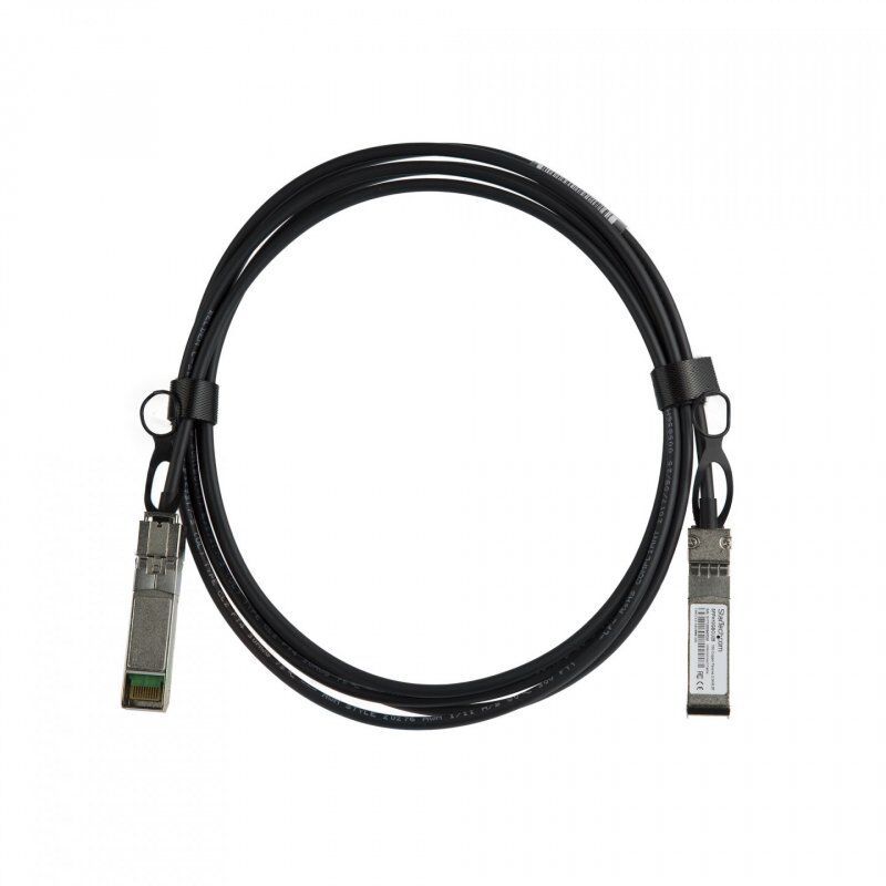 StarTech.com Cisco SFP-H10GB-CU2-5M Compatible 2.5m 10G SFP+ to SFP+ Direct Attach Cable Twinax - 10GbE SFP+ Copper DAC 