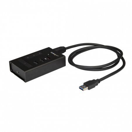 4PORT USB HUB USBA TO C + A USB 3.0 HUB METAL