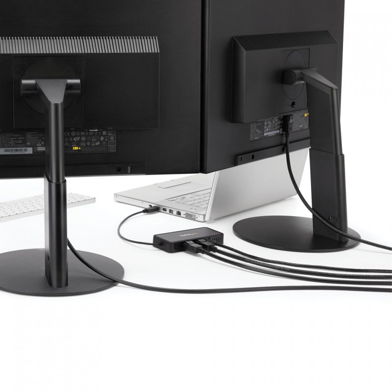 StarTech.com Mini Dock USB 3.0 - Station d'Acceuil USB-A Double Écran avec Vidéo DisplayPort 4K 60Hz & Gigabit Etherne