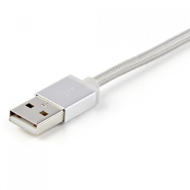 StarTech.com 1 m (3 f.t) USB Multi Charging Cable - USB to Micro-USB or USB-C or Lightning for iPhone / iPad / iPod / An
